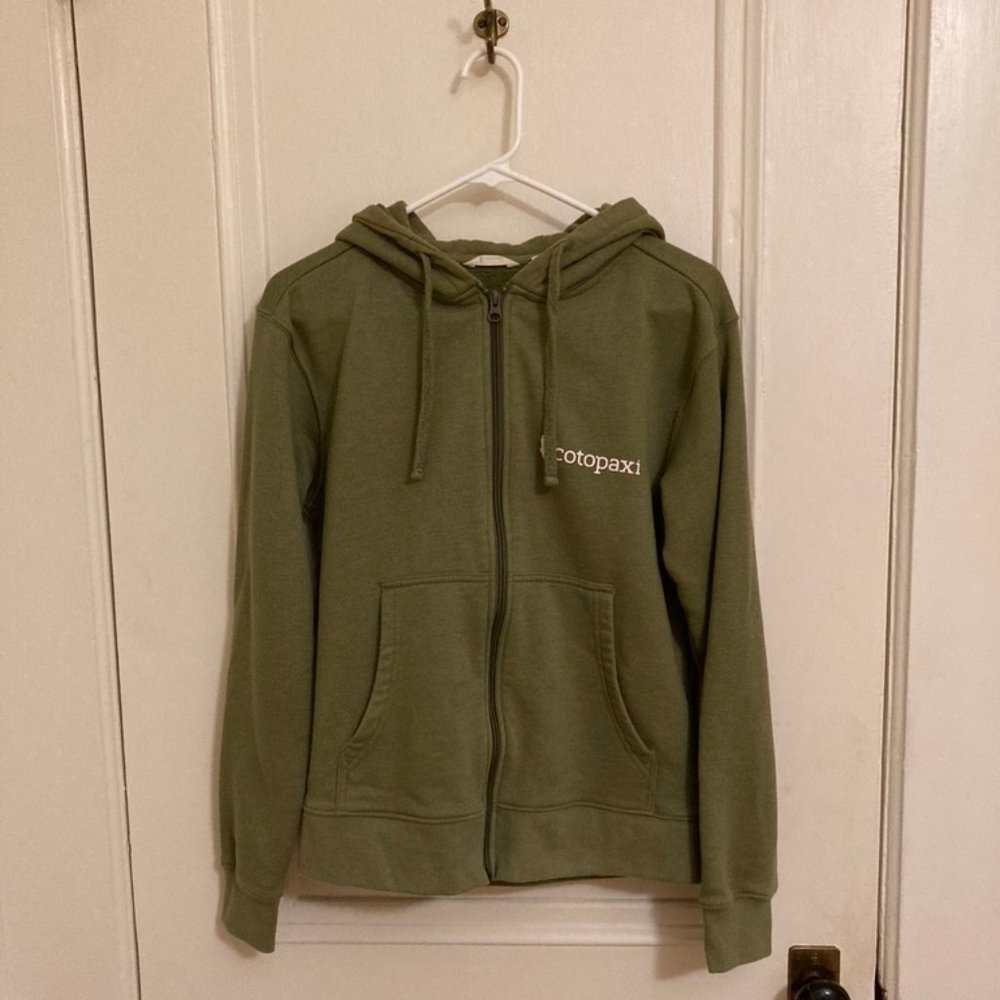 Cotopaxi Full Zip Hoodie in Green